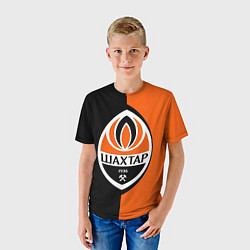 Футболка детская ФК Шахтер Донецк, цвет: 3D-принт — фото 2