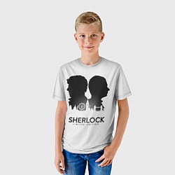 Футболка детская Sherlock Edition, цвет: 3D-принт — фото 2
