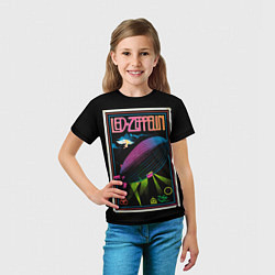 Футболка детская Led Zeppelin: Angel Poster, цвет: 3D-принт — фото 2