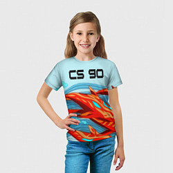 Футболка детская CS GO: AR Style, цвет: 3D-принт — фото 2