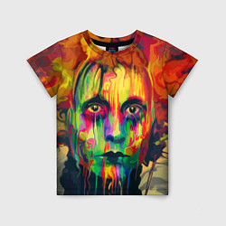 Футболка детская Face art, цвет: 3D-принт