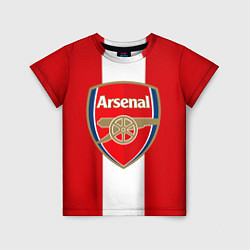 Футболка детская Arsenal FC: Red line, цвет: 3D-принт