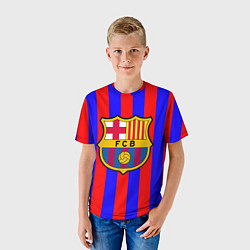 Футболка детская Barca FCB Club, цвет: 3D-принт — фото 2