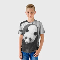 Футболка детская Большая панда, цвет: 3D-принт — фото 2