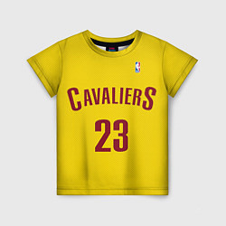 Футболка детская Cavaliers Cleveland 23: Yellow, цвет: 3D-принт