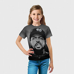 Футболка детская Ice Cube: Gangsta, цвет: 3D-принт — фото 2
