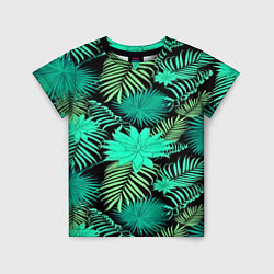 Футболка детская Tropical pattern, цвет: 3D-принт