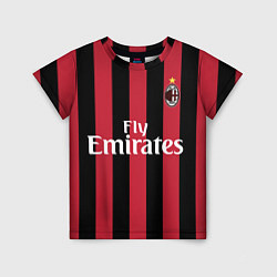Футболка детская Milan FC: Form 2018, цвет: 3D-принт