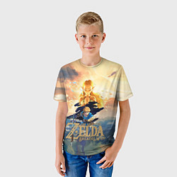 Футболка детская The Legend of Zelda, цвет: 3D-принт — фото 2