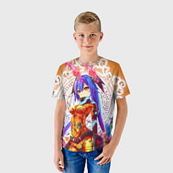 Футболка детская Phantasy star, цвет: 3D-принт — фото 2