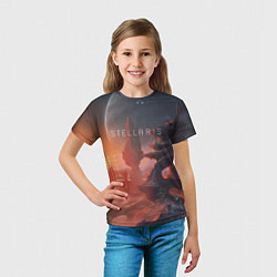 Футболка детская Stellaris, цвет: 3D-принт — фото 2
