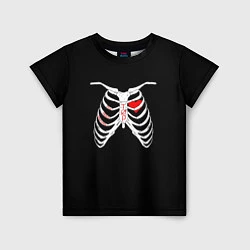 Футболка детская TOP Skeleton, цвет: 3D-принт