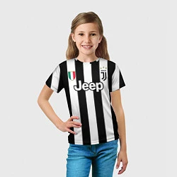Футболка детская Juventus FC: Dybala Home 17/18, цвет: 3D-принт — фото 2