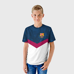 Футболка детская Barcelona FC: Sport, цвет: 3D-принт — фото 2