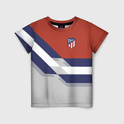 Футболка детская Atletico FC: Grey style, цвет: 3D-принт