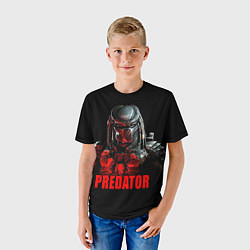 Футболка детская Iron Predator, цвет: 3D-принт — фото 2