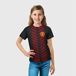 Футболка детская FC Manchester United: Creative, цвет: 3D-принт — фото 2