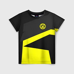 Футболка детская FC Borussia: Sport Geometry, цвет: 3D-принт