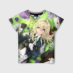 Футболка детская Violet Evergarden, цвет: 3D-принт