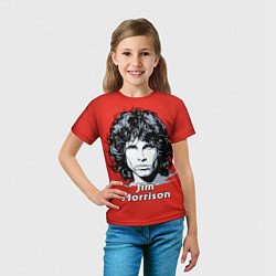 Футболка детская Jim Morrison, цвет: 3D-принт — фото 2
