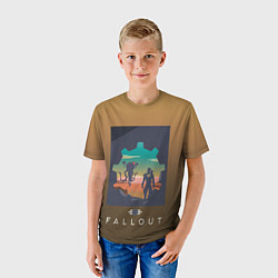 Футболка детская Fallout: 101 Soldier, цвет: 3D-принт — фото 2