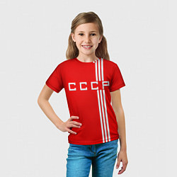 Футболка детская Cборная СССР, цвет: 3D-принт — фото 2