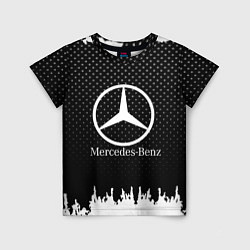 Футболка детская Mercedes-Benz: Black Side, цвет: 3D-принт