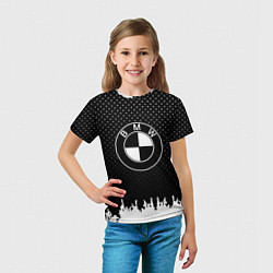 Футболка детская BMW Black Style, цвет: 3D-принт — фото 2