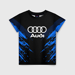 Футболка детская Audi: Blue Anger, цвет: 3D-принт