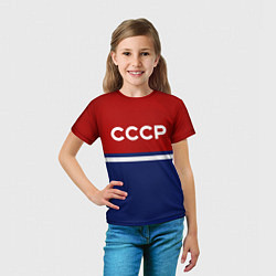 Футболка детская СССР: Спортсмен, цвет: 3D-принт — фото 2