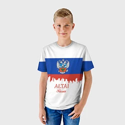 Футболка детская Altai: Russia, цвет: 3D-принт — фото 2