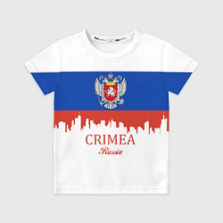 Футболка детская Crimea, Russia, цвет: 3D-принт
