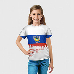 Футболка детская Ekaterinburg: Russia, цвет: 3D-принт — фото 2