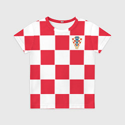 Детская футболка Сборная Хорватии: Домашняя ЧМ-2018