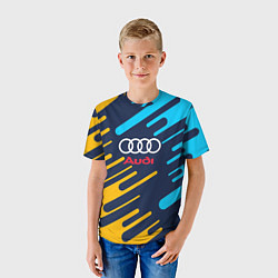 Футболка детская Audi: Colour Sport, цвет: 3D-принт — фото 2