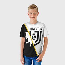 Футболка детская FC Juventus: Football Point, цвет: 3D-принт — фото 2