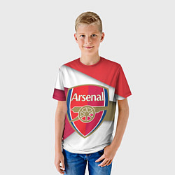 Футболка детская FC Arsenal, цвет: 3D-принт — фото 2