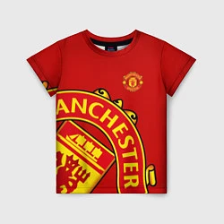 Футболка детская FC Man United: Red Exclusive, цвет: 3D-принт