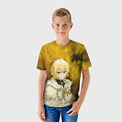 Футболка детская Mikaela Hyakuya, цвет: 3D-принт — фото 2
