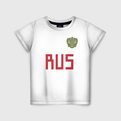 Футболка детская Rus Team: Away WC 2018, цвет: 3D-принт