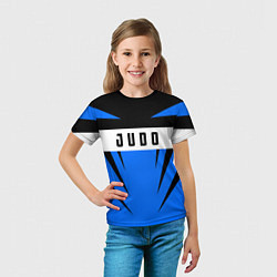 Футболка детская Judo Fighter, цвет: 3D-принт — фото 2