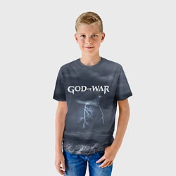 Футболка детская God of War: Storm, цвет: 3D-принт — фото 2