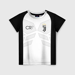 Футболка детская FC Juventus: CR7 18-19, цвет: 3D-принт