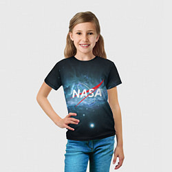 Футболка детская NASA: Space Light, цвет: 3D-принт — фото 2