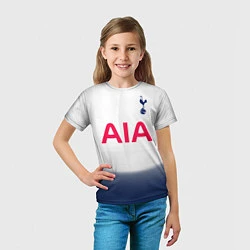 Футболка детская FC Tottenham: Home 18-19, цвет: 3D-принт — фото 2