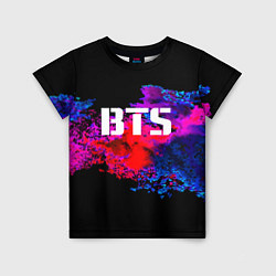 Футболка детская BTS: Colors Explode, цвет: 3D-принт