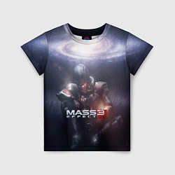 Футболка детская Mass Effect 3, цвет: 3D-принт