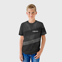 Футболка детская CS:GO Graphite, цвет: 3D-принт — фото 2