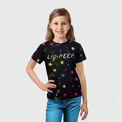 Футболка детская Lil Peep: Legend, цвет: 3D-принт — фото 2