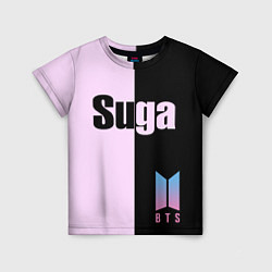 Футболка детская BTS Suga, цвет: 3D-принт